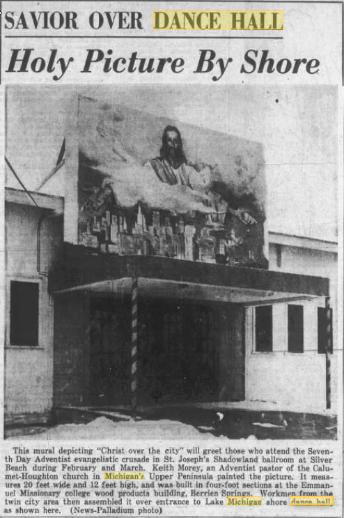 Shadowland Ballroom - Jan 1958 Article (newer photo)